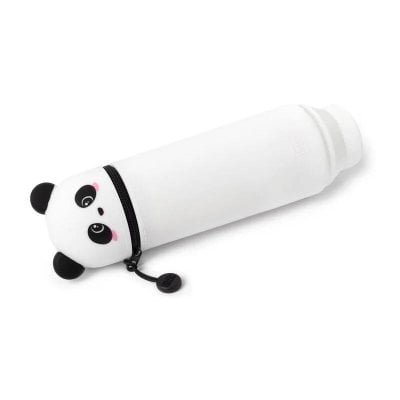 Kawaii 2-in-1 Silicone Pencil Case – Panda