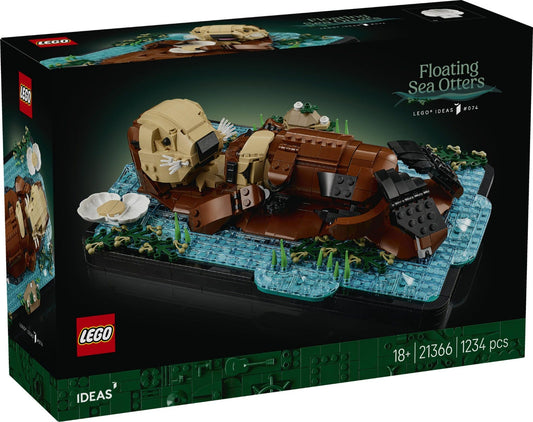 LEGO Ideas Floating Sea Otters 21366