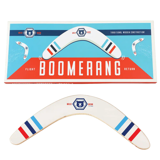 Rex London Wooden Boomerang – Wild Bear