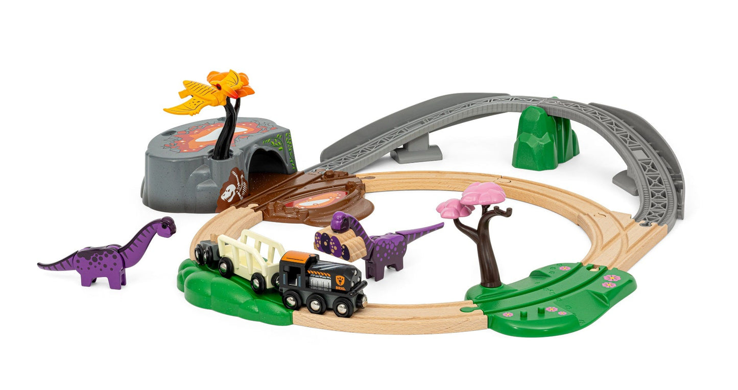 BRIO World Dinosaur Adventure Set