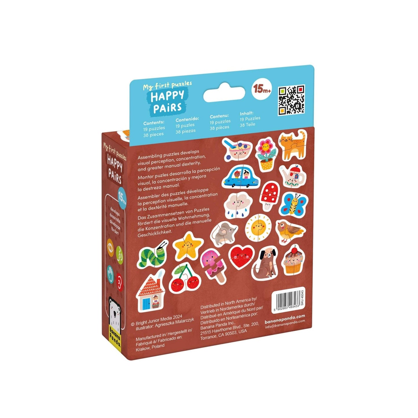 Banana Panda My First Puzzle – Happy Pairs
