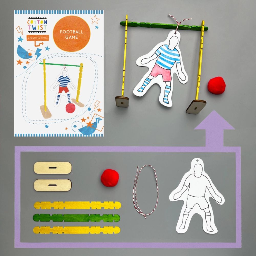 Cotton Twist Make Your Own Football Game