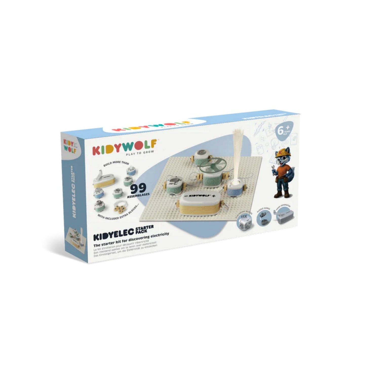 Kidywolf Starter Electricity Kit 11 Piece