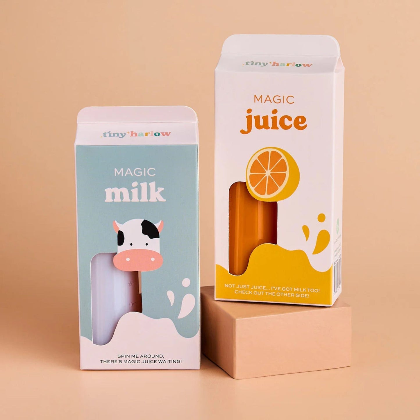 Tiny Harlow Tiny Tummies Magic Milk and Juice Bottle