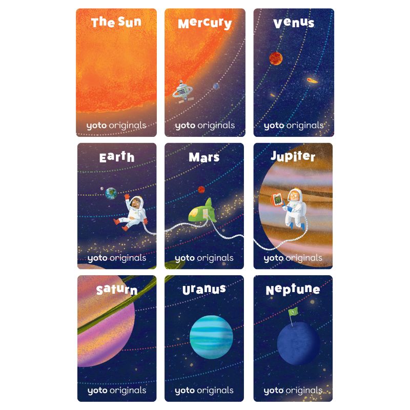 Yoto Card – The Solar System