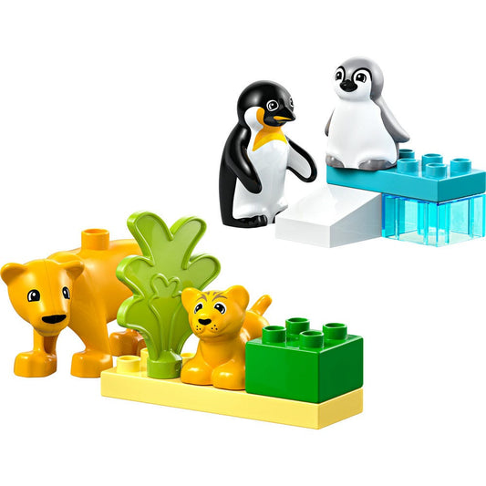 LEGO DUPLO Wild Animal Families Penguins & Lions 10442