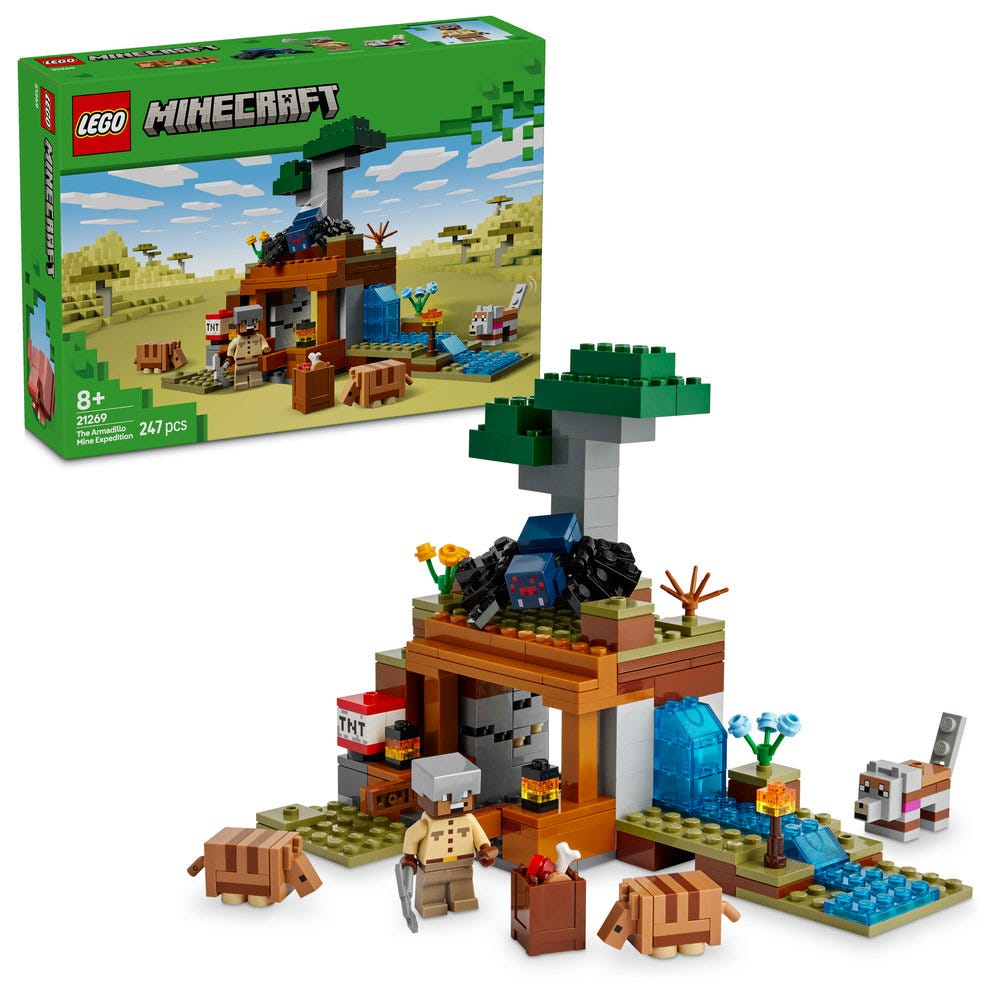 LEGO Minecraft Armadillo Mine Expedition 21269