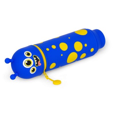 Kawaii 2-in-1 Silicone Pencil Case – Monster