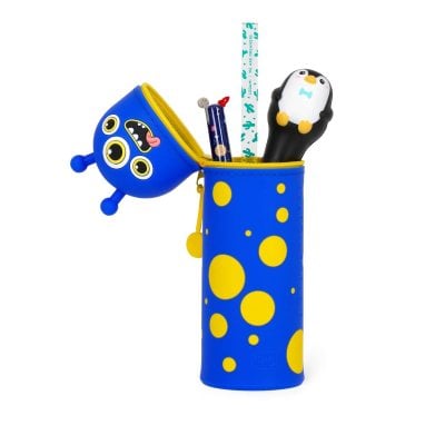 Kawaii 2-in-1 Silicone Pencil Case – Monster