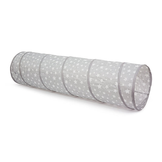 Kids Concept Play Tunnel - Star Grey
