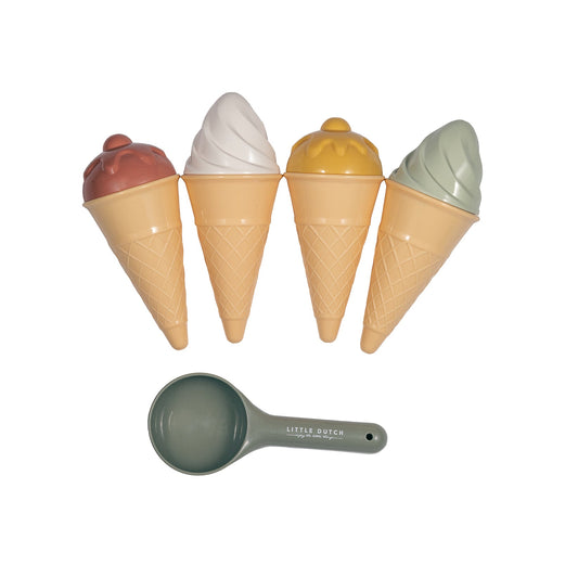 Little Dutch Ice Cream Beach Set 9 Pieces