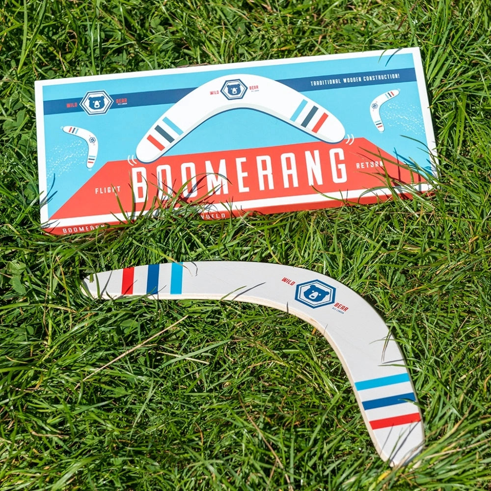 Rex London Wooden Boomerang – Wild Bear