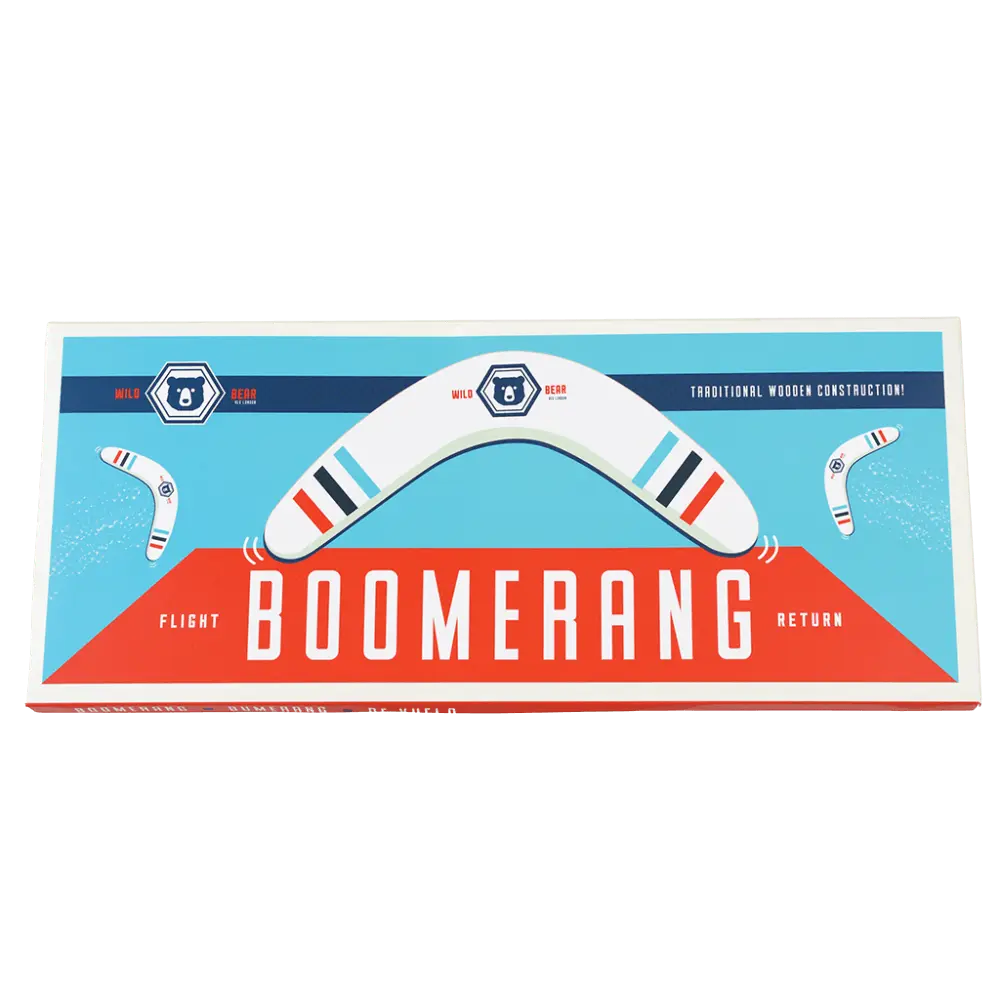 Rex London Wooden Boomerang – Wild Bear