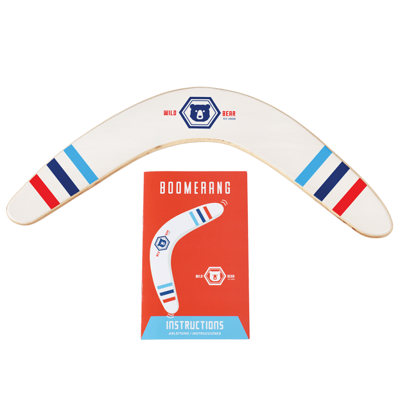Rex London Wooden Boomerang – Wild Bear
