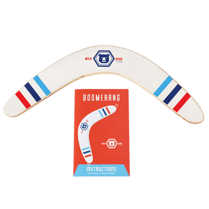 Rex London Wooden Boomerang – Wild Bear
