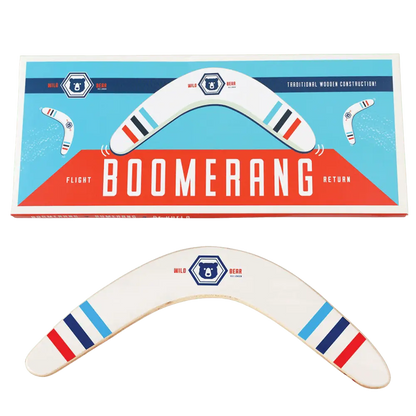 Rex London Wooden Boomerang – Wild Bear