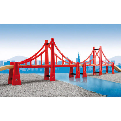 BRIO World Double Suspension Bridge