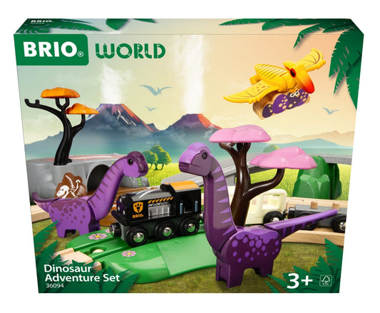 BRIO World Dinosaur Adventure Set