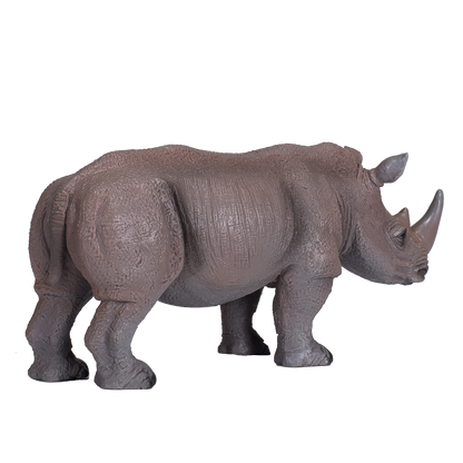 Mojo Fun White Rhinoceros