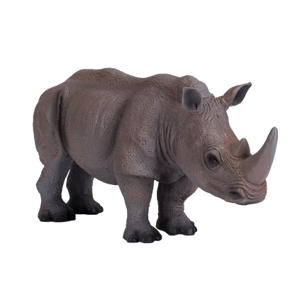 Mojo Fun White Rhinoceros
