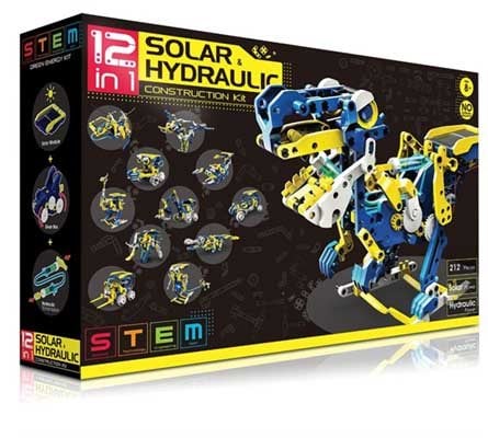 12 in 1 Solar Hydraulic Construction Kit