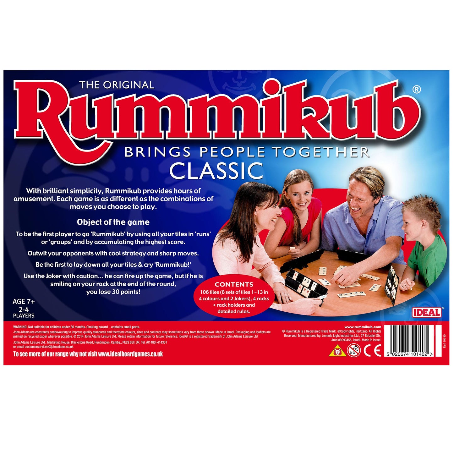 Rummikub Classic Game