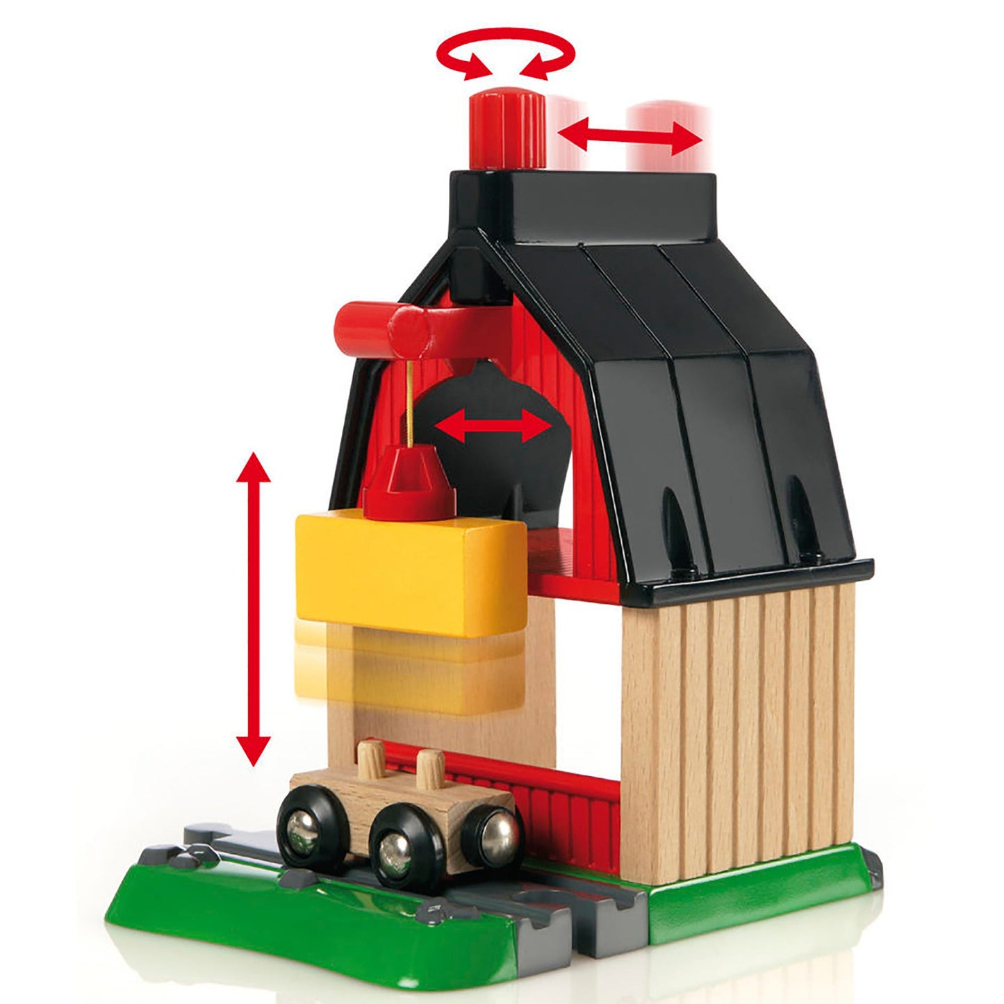 BRIO Farm Railway Set