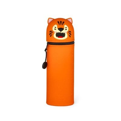 Kawaii 2-in-1 Silicone Pencil Case – Tiger