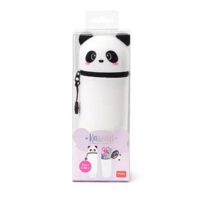 Kawaii 2-in-1 Silicone Pencil Case – Panda
