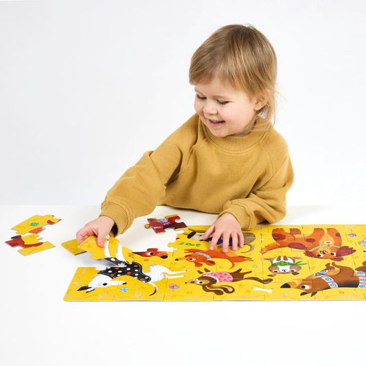 Banana Panda I Love Dogs Puzzle