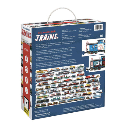 Banana Panda Mix and Match Trains Puzzle