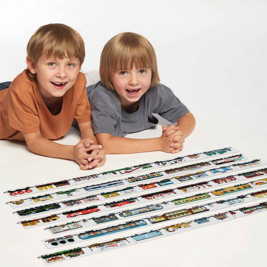 Banana Panda Mix and Match Trains Puzzle