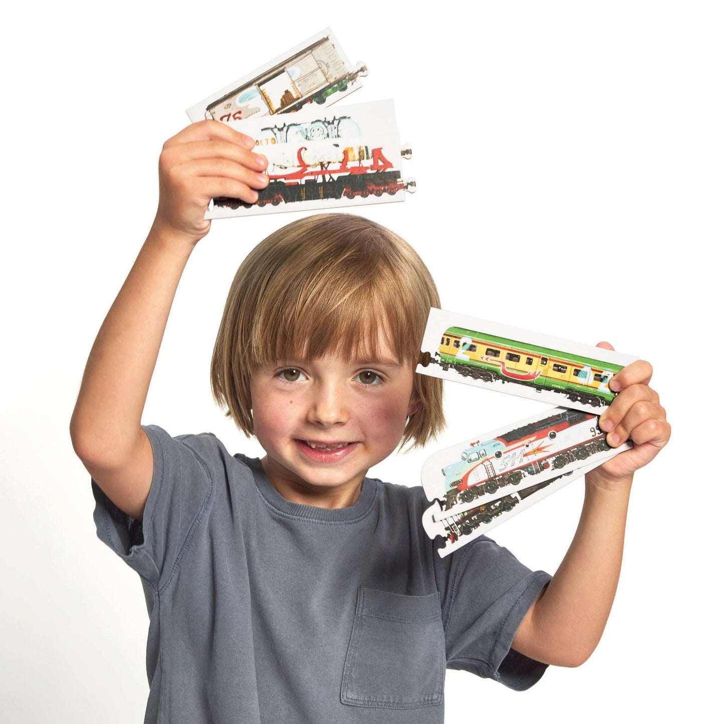 Banana Panda Mix and Match Trains Puzzle