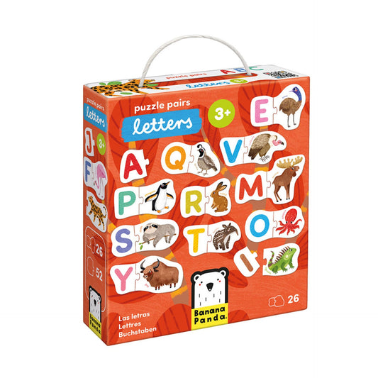 Banana Panda Puzzle Pairs - Letters