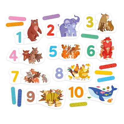 Banana Panda Puzzle Pairs - Numbers