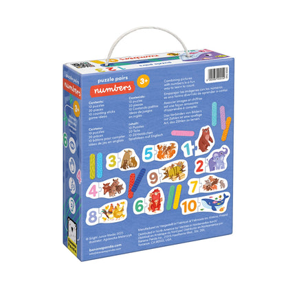 Banana Panda Puzzle Pairs - Numbers