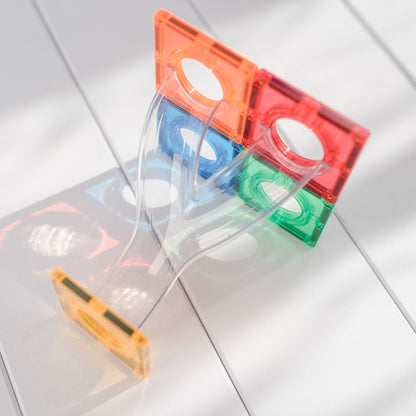 Connetix 92 Piece Rainbow Ball Run Pack