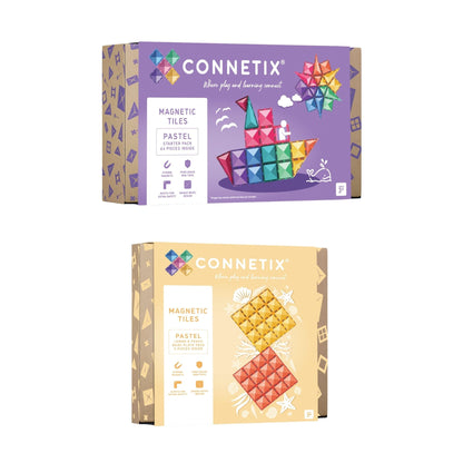 Connetix Ready, Set, Build - Pastel Bundle