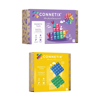 Connetix Ready, Set, Build - Pastel Bundle
