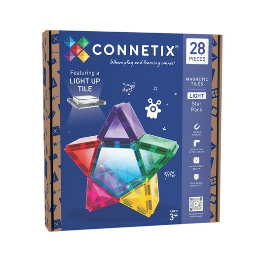 Connetix 28 Piece Light Star Pack