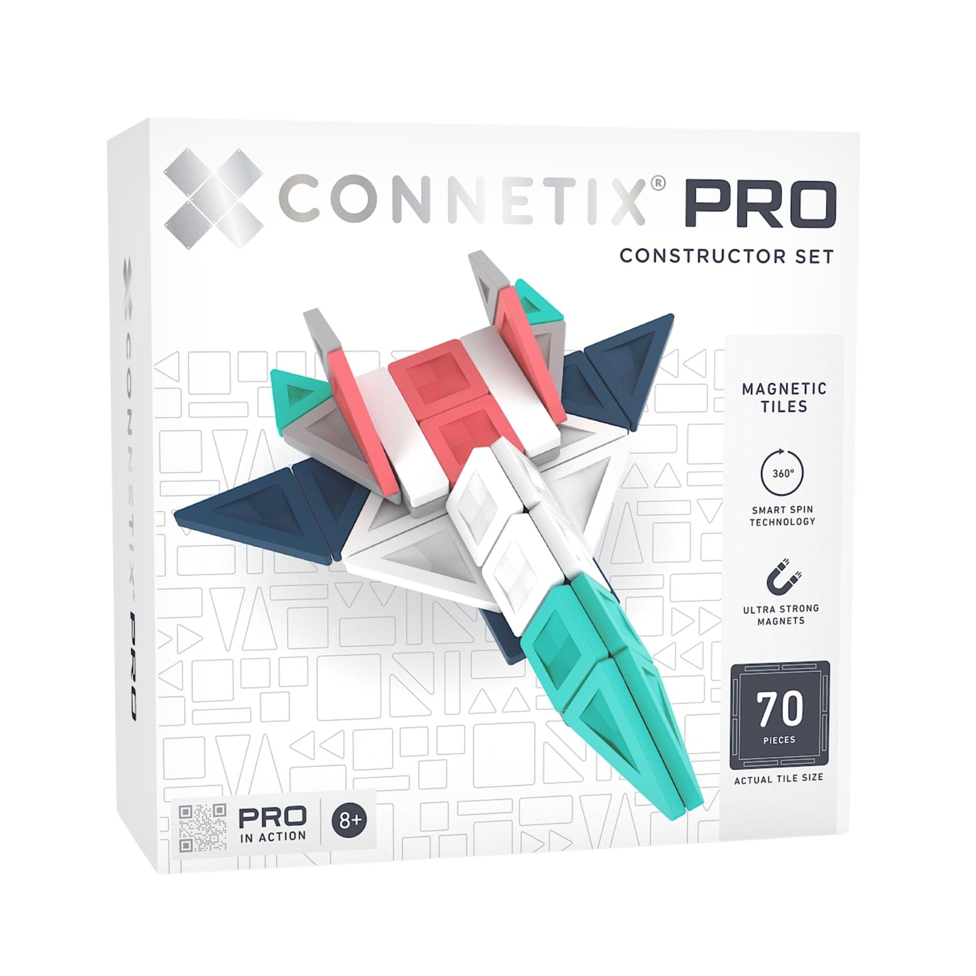 Connetix 70 Piece Pro Constructor Set
