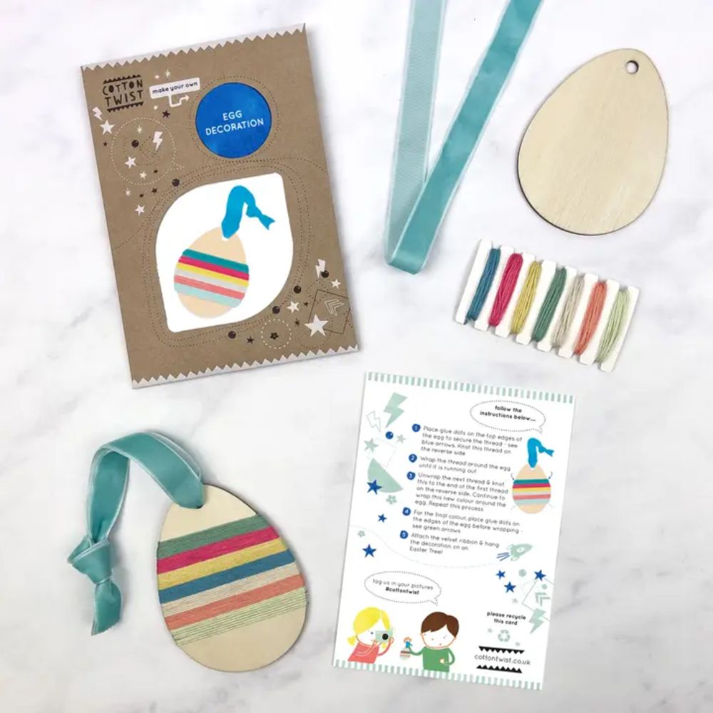 Cotton Twist – Make Your Easter Egg Decoration