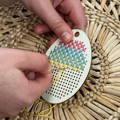 Cotton Twist – Make Your Own Stitched Egg Decoration