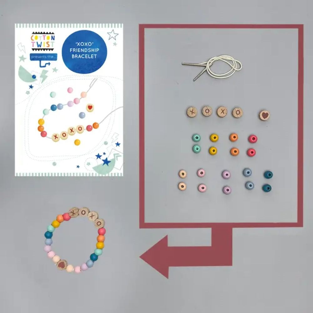Cotton Twist Make Your Own XOXO Friendship Bracelet