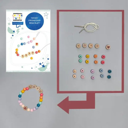 Cotton Twist Make Your Own XOXO Friendship Bracelet