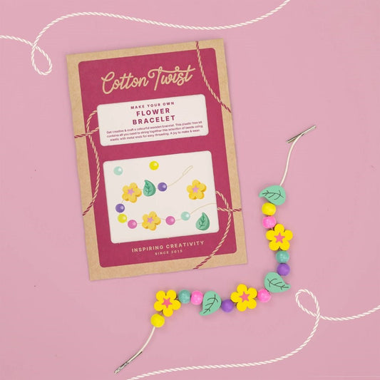 Cotton Twist Make Your Own Flower (Fairy) Bracelet