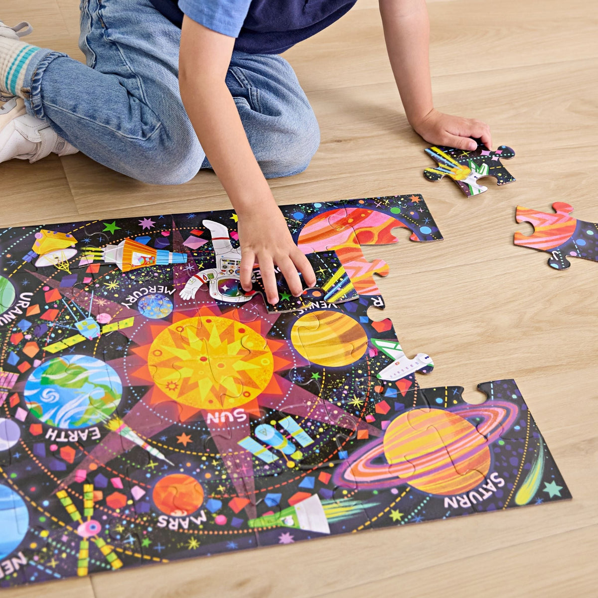 Crocodile Creek Space Explorer Puzzle