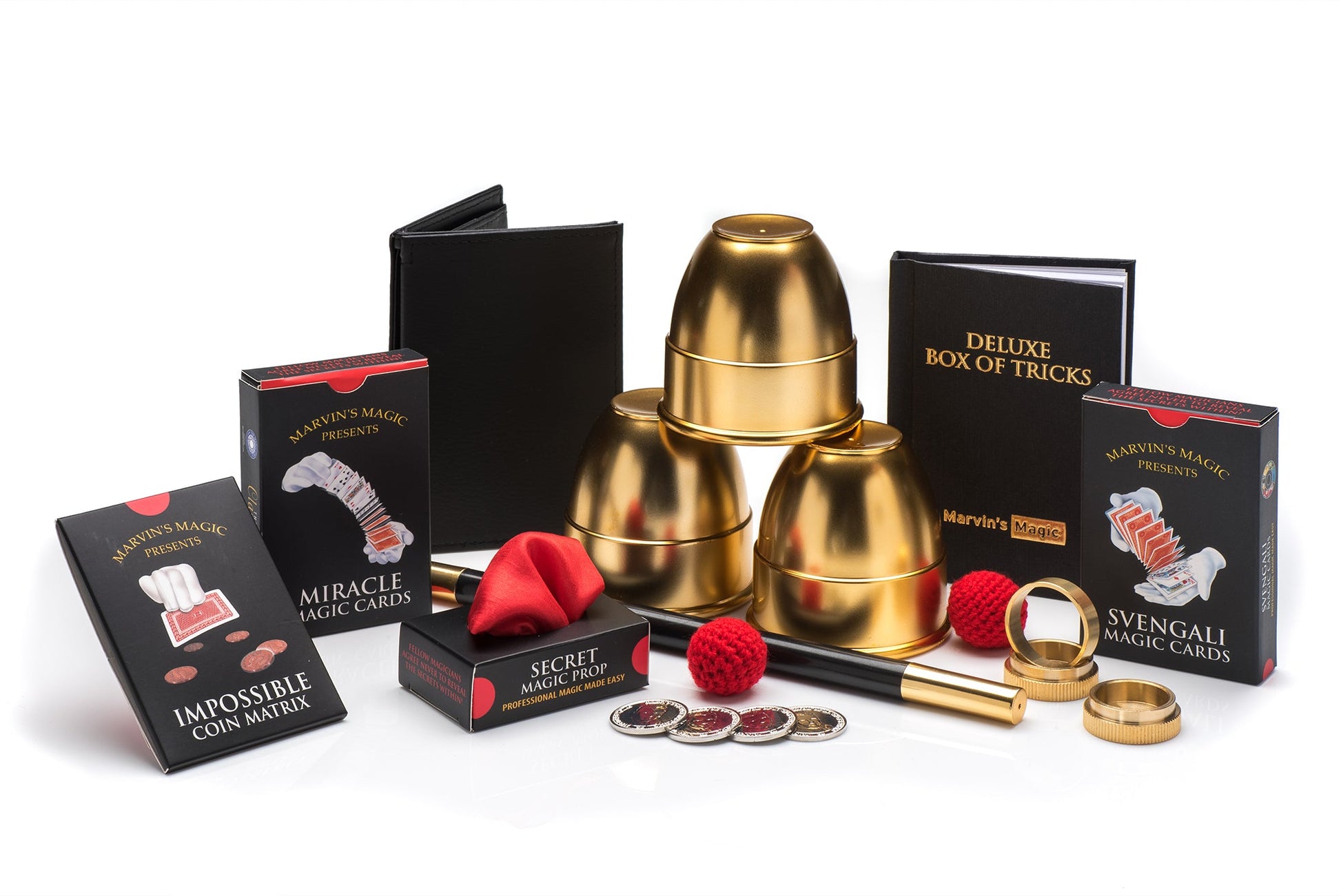 Deluxe Box of Tricks contents