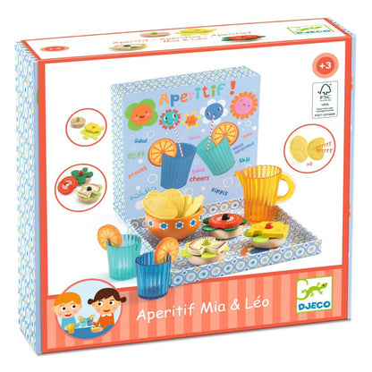 Djeco Pretend Play Foods - Aperitif Mia & Leo
