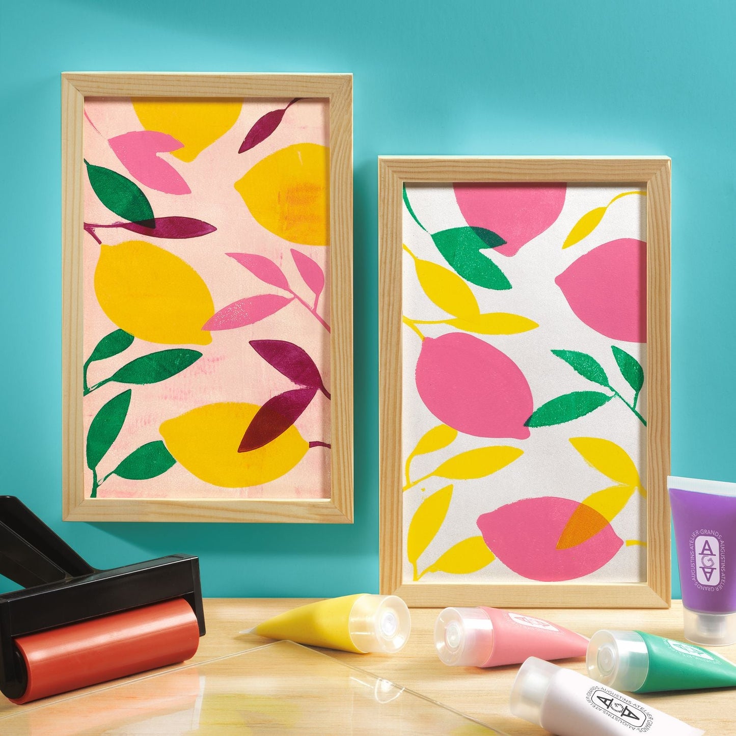 Djeco Atelier Grands Augustins: Beginner Gel Printing Kit